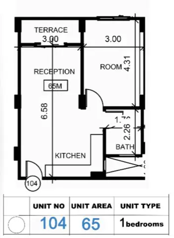 F104_  Ground building _View_Street 